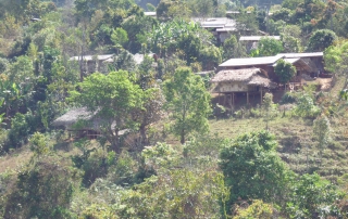Omgeving van het dorpje